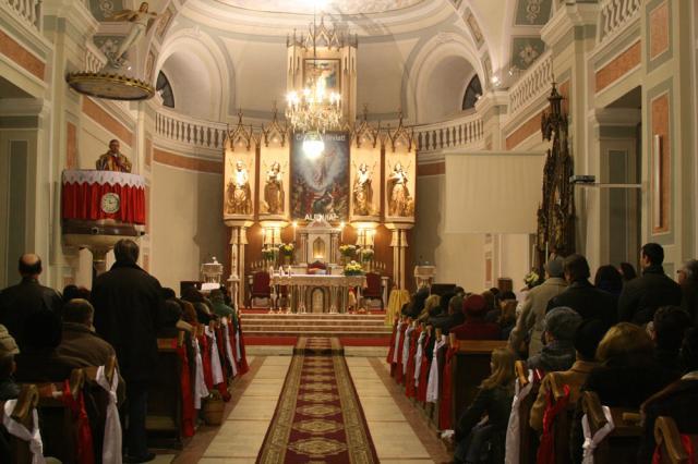 Noaptea de Înviere la Biserica „Sf. Ioan Nepomuk”. Foto: Edi LUCACI