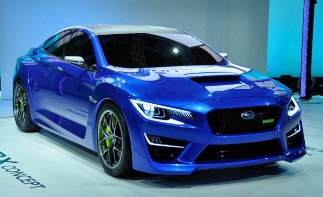 Subaru a lansat la New York conceptul sportivei WRX