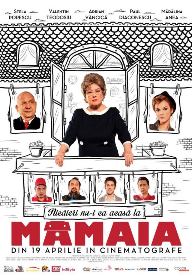 Comedia „Mamaia”, cu Stela Popescu şi Mădălina Anea, pe marile ecrane, din 19 aprilie