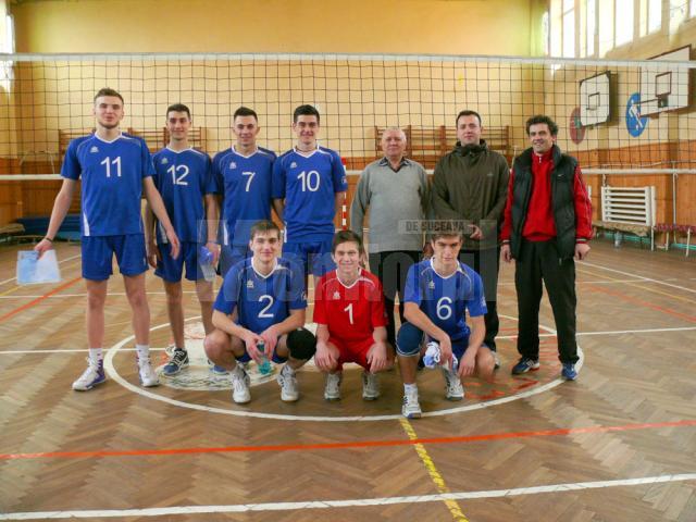 Echipa “Nicu Gane” Fălticeni s-a calificat în finala Olimpiadei Naţionale a Sportului Şcolar -Volei masculin