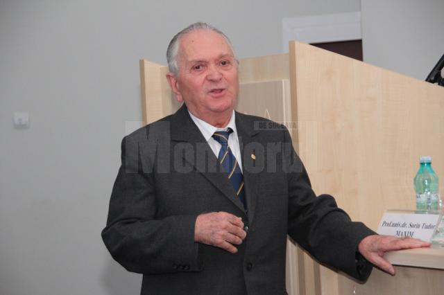 Academicianul Alexandru Boboc primeşte astăzi titlul de Doctor Honoris Causa al USV