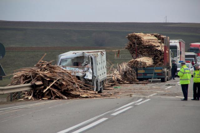 Scene de groază la locul accidentului