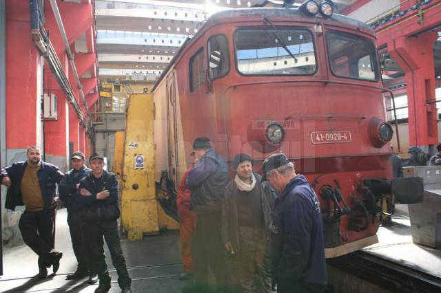 Grevă spontană la Depoul de locomotive din Iţcani