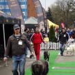 Parada de onoare a câinilor înscrişi în competiţie