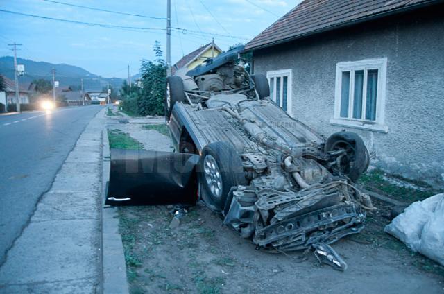 Accident petrecut pe DN 17, la Câmpulung Moldovenesc