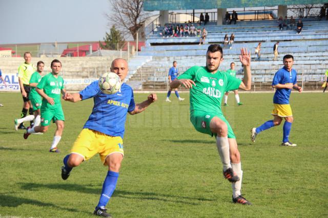 Meciul dintre Sporting şi CSM Moineşti a fost extrem de echilibrat