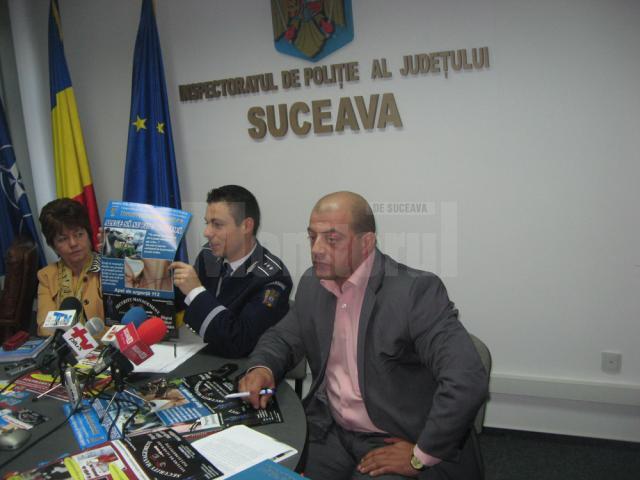 Lansarea campaniei a avut loc ieri, la sediul IPJ Suceava