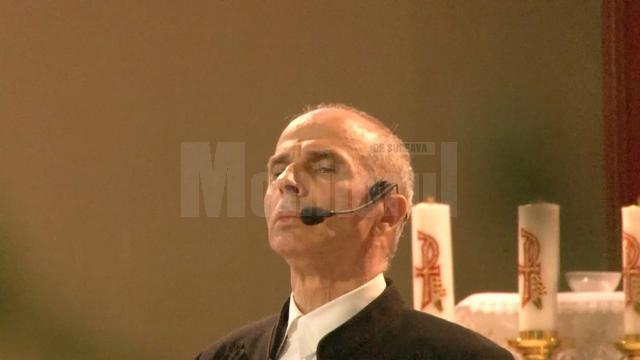 Grigore Leşe, în concert, de Florii, la Biserica Romano-Catolică