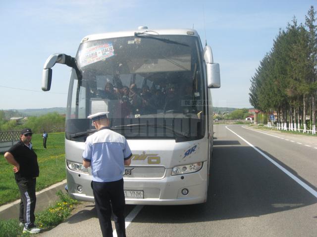 În acţiunea de ieri au fost angrenaţi 26 de poliţişti cu 13 maşini cu radare