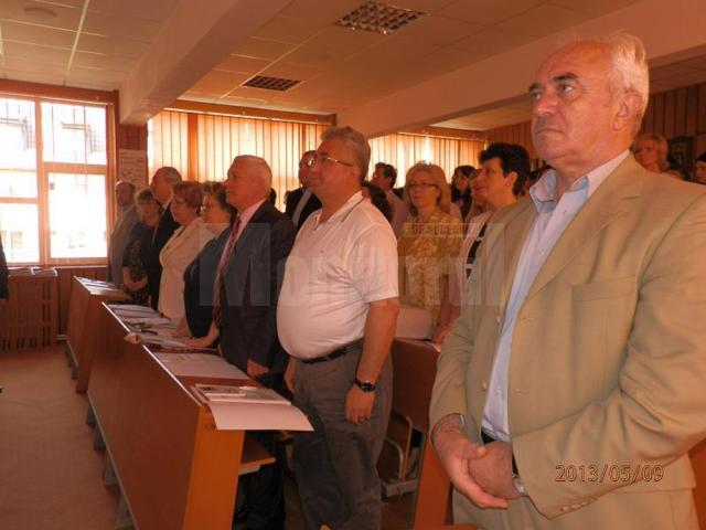 La festivitate au fost prezente autorităţi locale şi judeţene