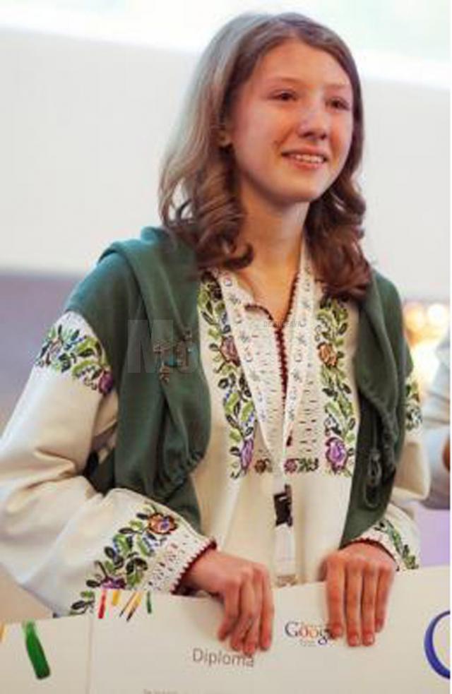Iasmina Răceanu a obţinut premiul al III-lea şi premiul special al Mănăstirii Putna