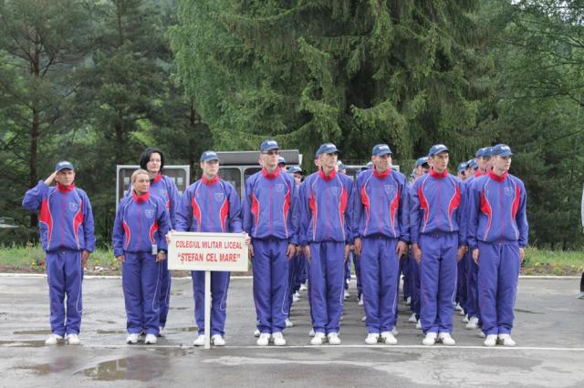 Elevii Colegiului Militar Liceal „Ştefan cel Mare” din Câmpulung Moldovenesc speră să obţină rezultate cât mai bune la ediţia din acest an a „Spartachiadei”