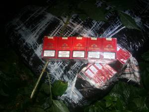 coletele cu ţigări de contrabandă
