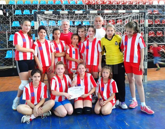 Echipa de minihandbal a LPS Suceava s-a calificat la turneul final