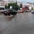 Strada 2 Grăniceri din Fălticeni, la 20 de minute după oprirea ploii