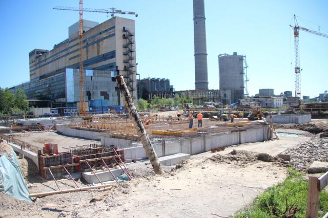 Lucrările la noua centrală de termoficare a Sucevei sunt aproape de a trece la un alt nivel