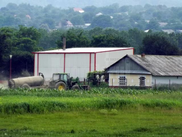 Poluare şi miros insuportabil, de la deşeurile împrăştiate pe câmp de cel mai modern abator din judeţ