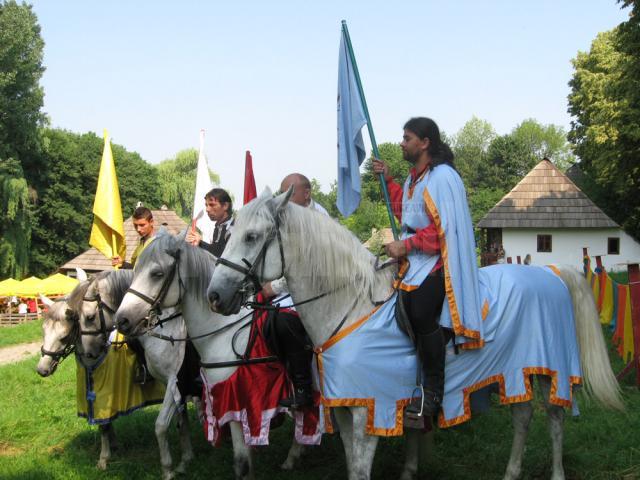 Cei patru cavaleri care s-au întrecut la turnir