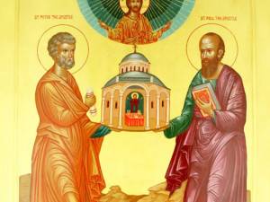 Sfinţii Petru şi Pavel, primii din ceata Apostolilor
