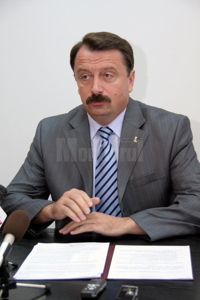 Liderul grupului de consilieri PDL din Consiliul Judeţean Suceava, Vasile Ilie