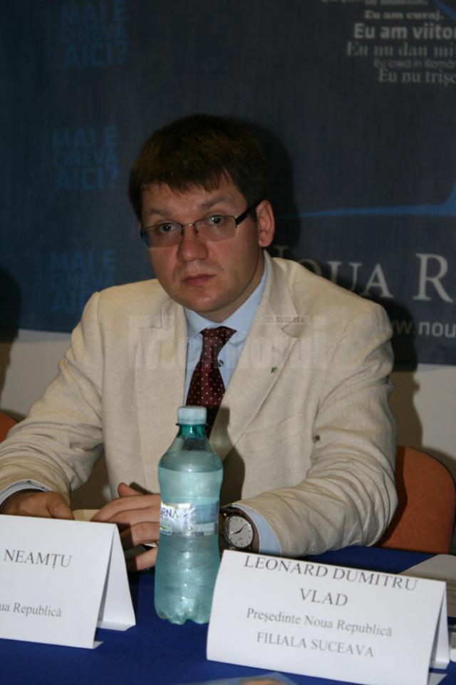 Preşedintele Partidului Noua Republică, Mihail Neamţu