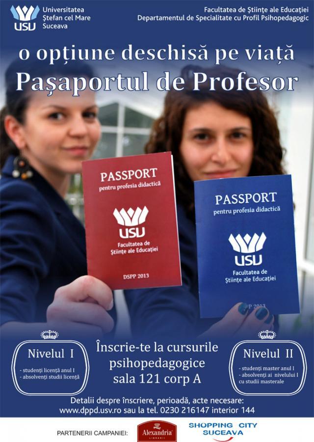 Cursanții primesc „pașaportul de profesor”