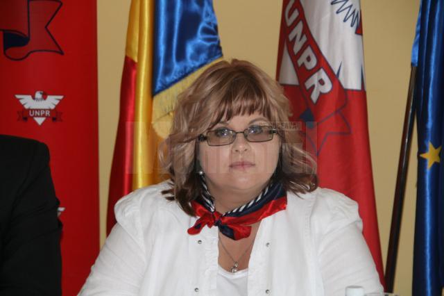 Preşedinta UNPR Suceava, Cătălina Vartic