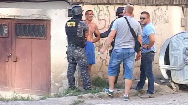 Momentele în care a fost prins de poliţişti