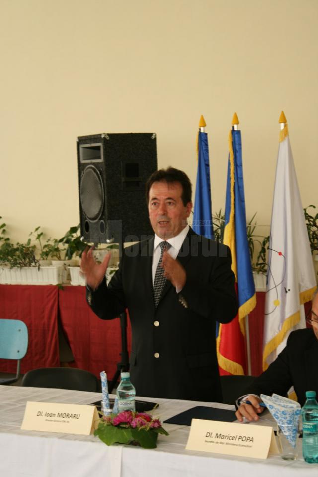 Ioan Moraru, directorul general al Companiei Naţionale a Uraniului (CNU)