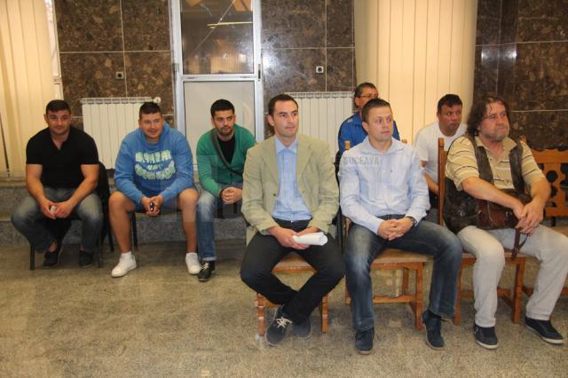 Rămăşiţele echipei de handbal au fost ieri la şedinţa Consiliului Local Suceava