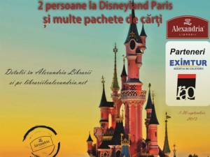 Două excursii la Disneyland Paris şi multe pachete de cărţi, oferite de Alexandria Librării