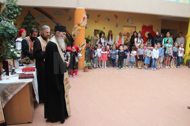 160 de copii au început ieri cursurile Grădiniţei cu Program Prelungit „Sfântul Ioan cel Nou”