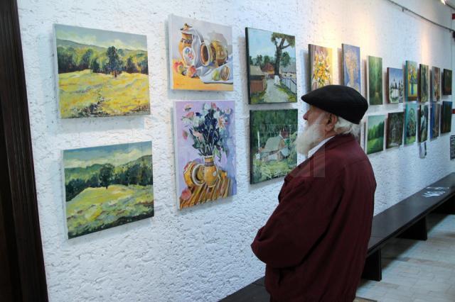 Vernisajul expoziţiei de pictură Tabăra de la Pătrăuţi