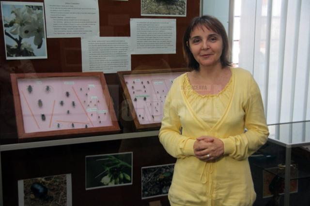 Şefa secţiei de Ştiinţele Naturii din cadrul Muzeului Bucovinei, Angela Anea