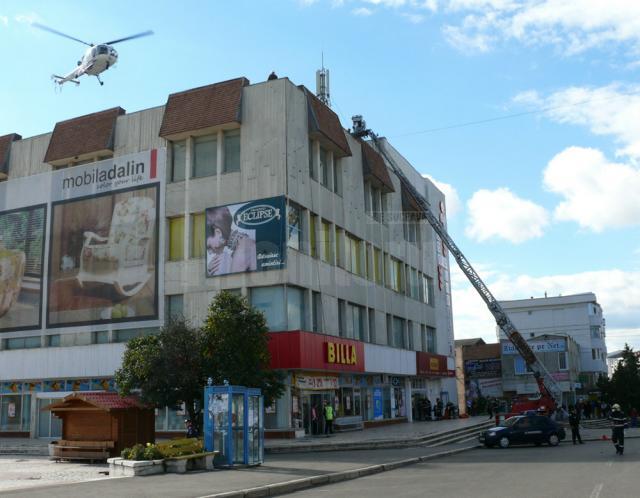 Exerciţiu tactic pentru limitarea efectelor negative produse de un cutremur în municipiul Fălticeni