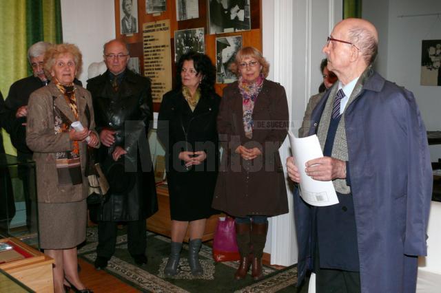 Triplă manifestare dedicată scriitorului şi memorialistului Eugen Dimitriu, la Fălticeni