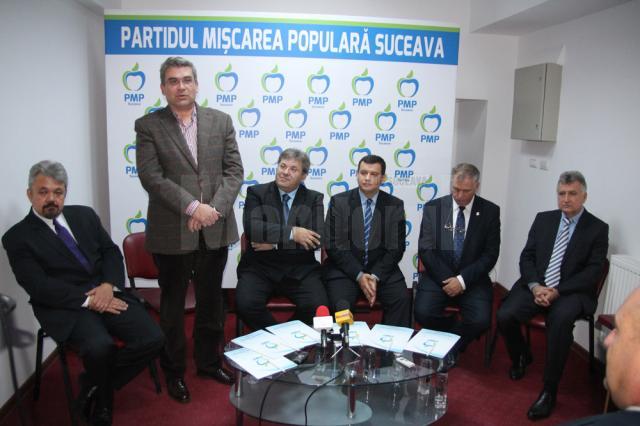 Liderii naţionali ai PMB au fost prezenţi, la Suceava, la inaugurarea sediului partidului