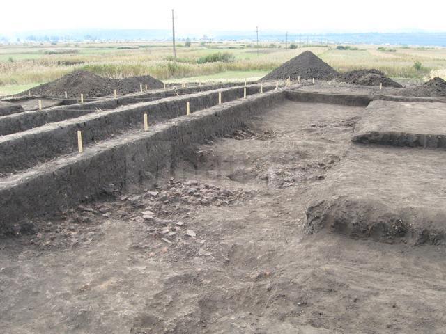 Cea mai mare locuinţă găsită vreodată din Cultura Precucuteni I a fost descoperită la Baia