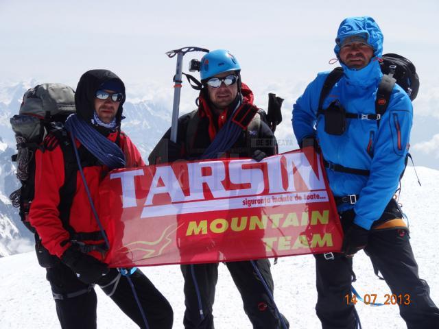 Mont Blanc, o provocare pe care trei suceveni au reuşit s-o învingă