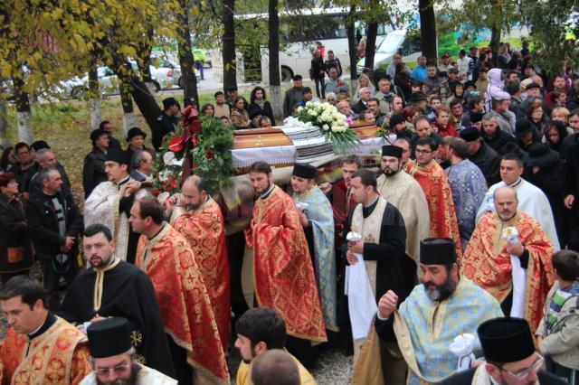 Slujba de înmormântare a preotului Vasile Nutu