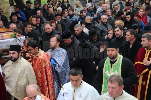 Slujba de înmormântare a preotului Vasile Nutu