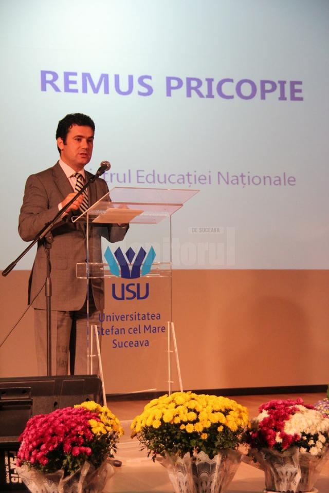 Ministrul Educaţiei Naţionale – Remus Pricopie
