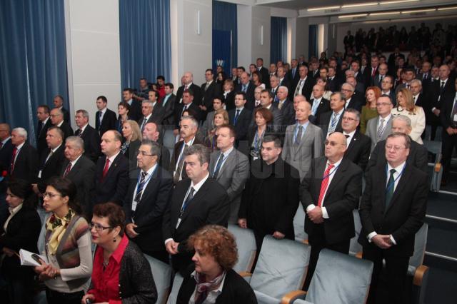 Oficialităţi judeţene, parlamentari, rectori din ţară şi străinătate au participat la festivitatea de la USV