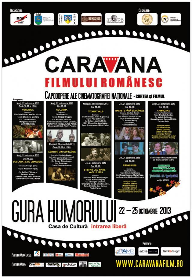 Caravana Filmului Românesc la Gura Humorului