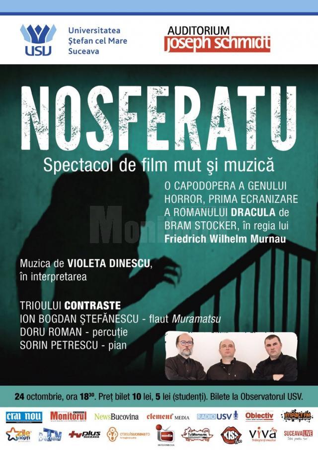 Filmul mut „Nosferatu”, la Universitatea „Ştefan cel Mare”