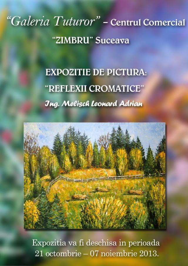 Expoziţia de pictură a artistului plastic Leonard Adrian Melisch