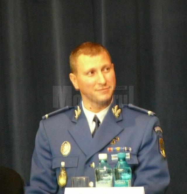 Maiorul Marian Mihai Lungu, noul şef al Jandarmeriei Suceava