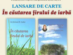 Lansare de carte - „În căutarea firului de iarbă”