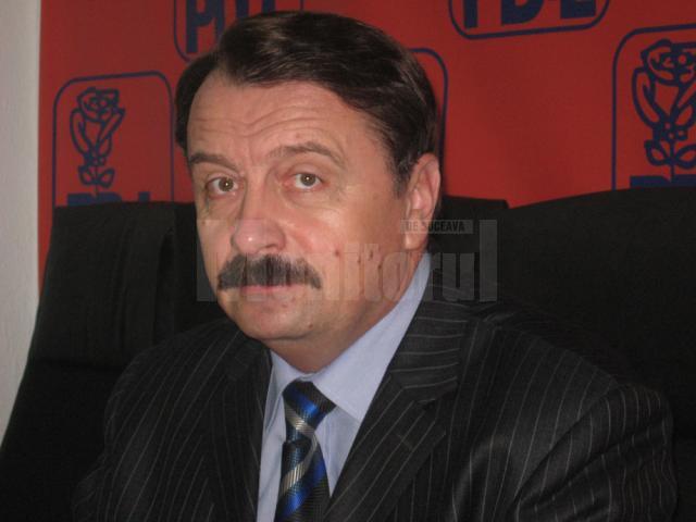 Liderul consilierilor judeţeni ai PDL Suceava, Vasile Ilie