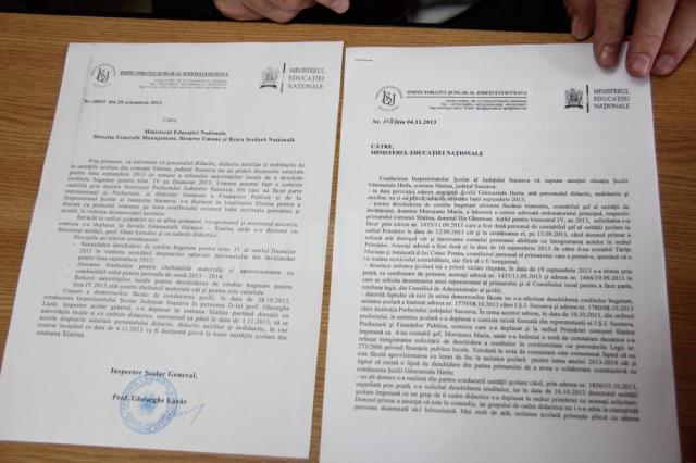 Adrese către Ministerul Educaţiei